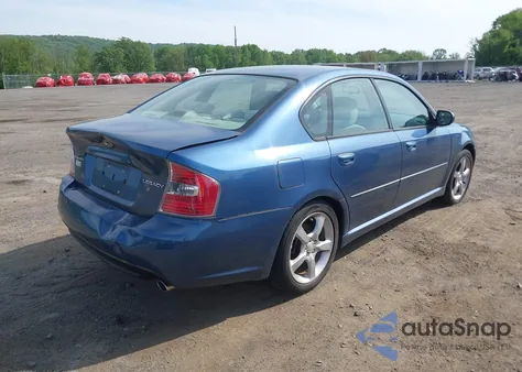 2007 Subaru Legacy 2.5I z USA, uszkodzony, nr VIN 4S3BL616477212326